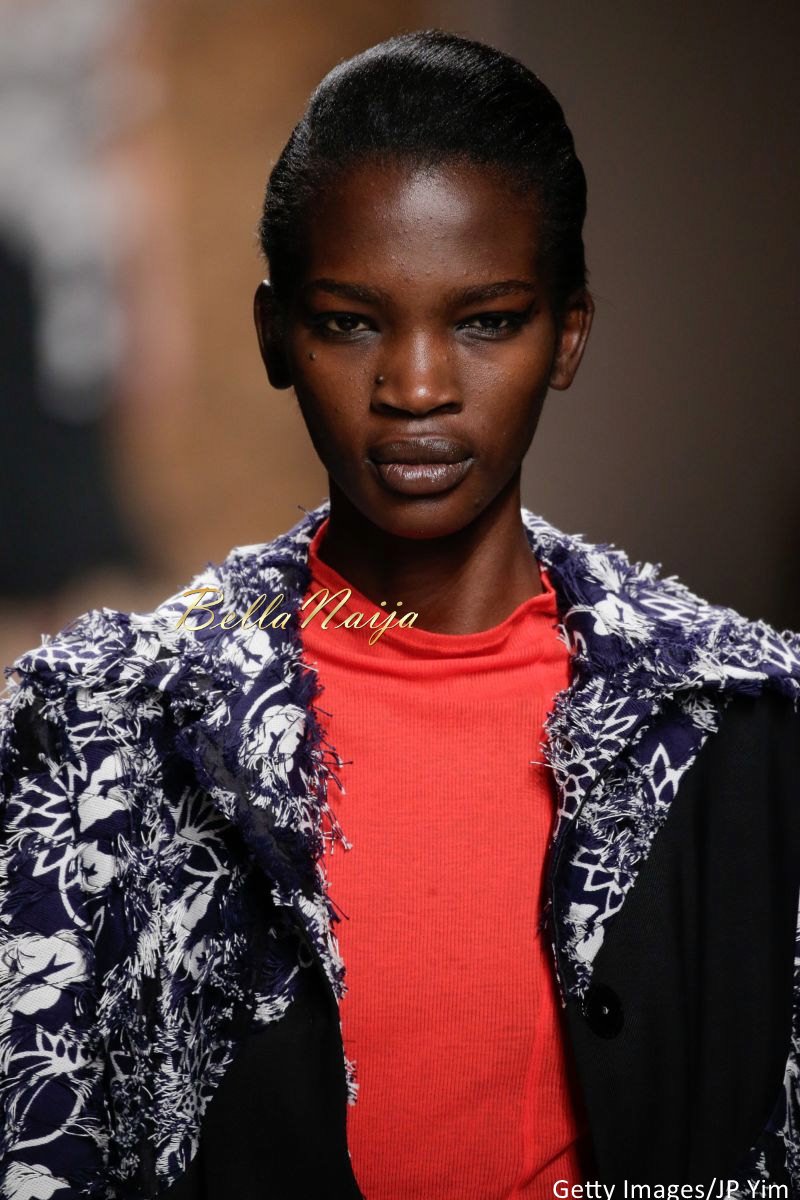 Aamito Stacie Lagum at New York Fashion Week 2015 - Bellanaija - September004