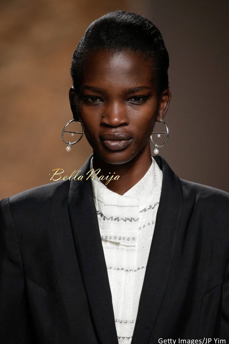 Aamito Stacie Lagum at New York Fashion Week 2015 - Bellanaija - September005