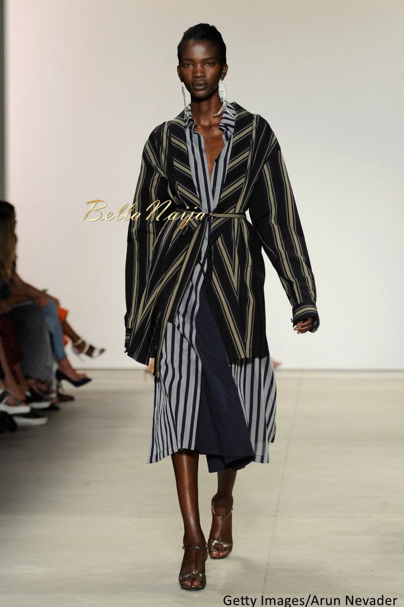 Aamito Stacie Lagum at New York Fashion Week 2015 - Bellanaija - September006