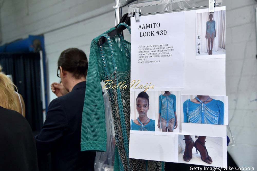 Aamito Stacie Lagum at New York Fashion Week 2015 - Bellanaija - September010