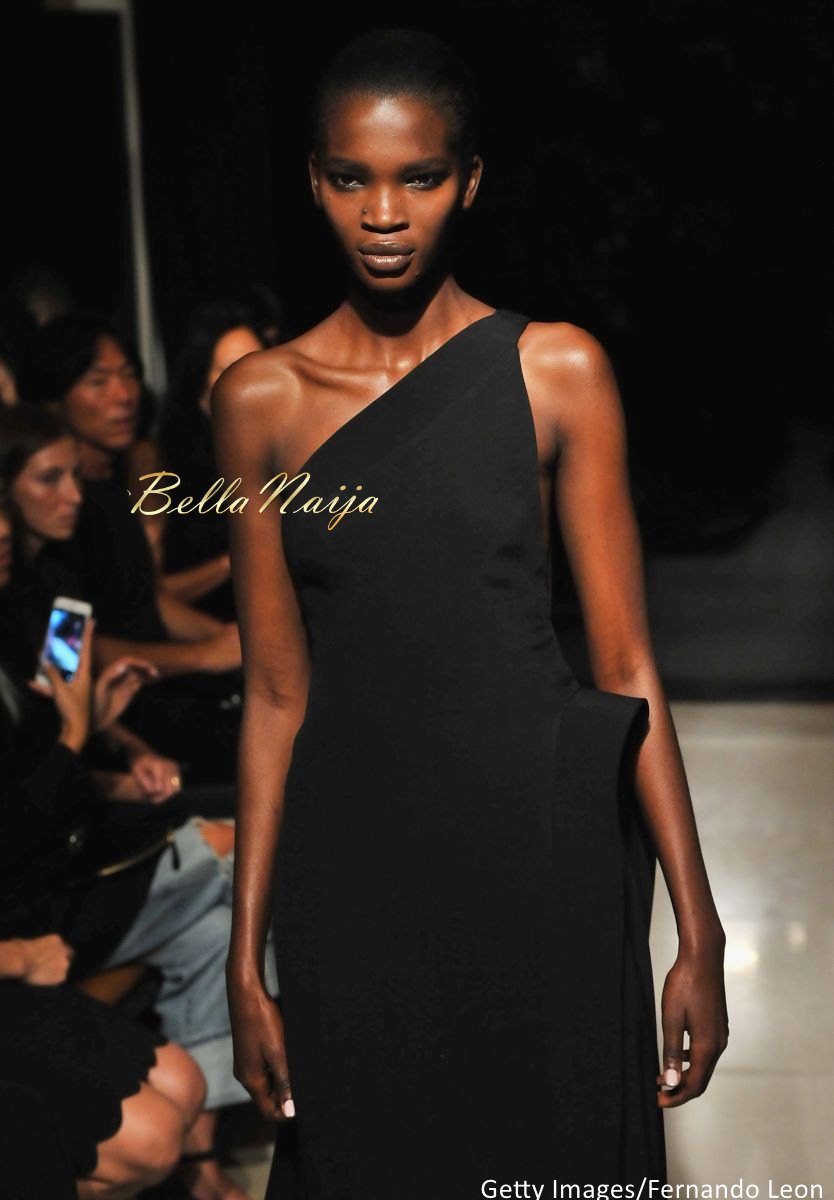 Aamito Stacie Lagum at New York Fashion Week 2015 - Bellanaija - September011