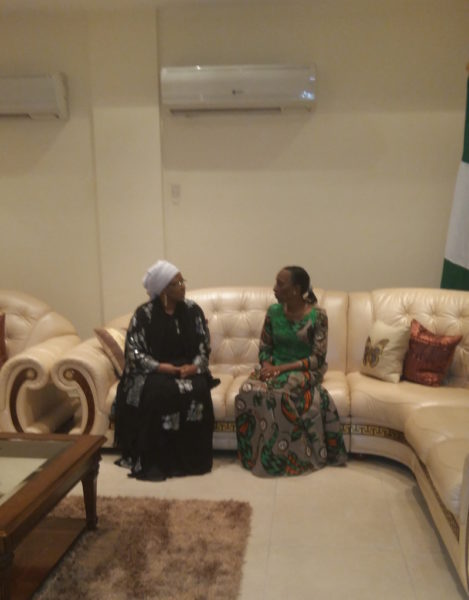 Aisha Buhari Condolence visit