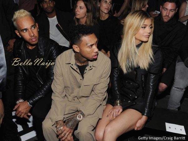 Lewis Hamilton, Tyga & Kylie Jenner