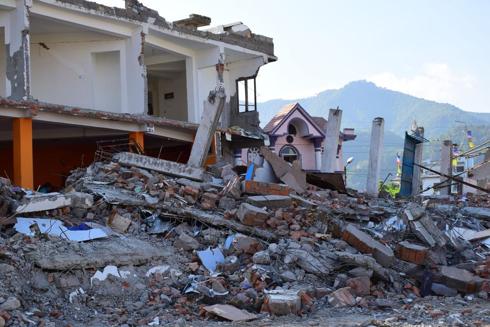 Collapsed Building. File Photo