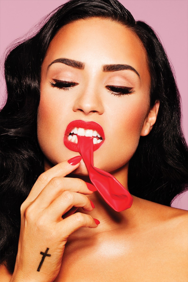 Demi Lovato Goes Topless for Complex Magazines October 15 Issue |  BellaNaija