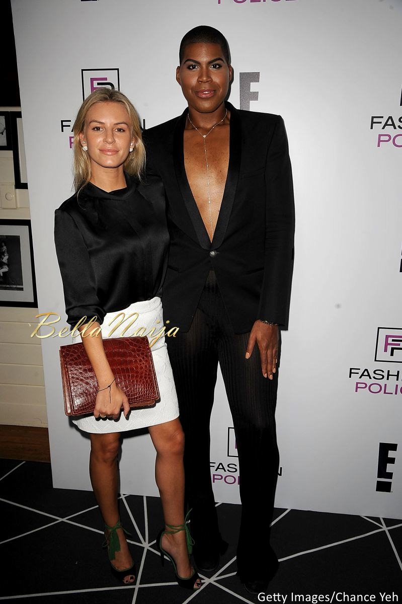 EJ Johnson at New York Fashion Week Spring 2016 - Bellanaija - September003