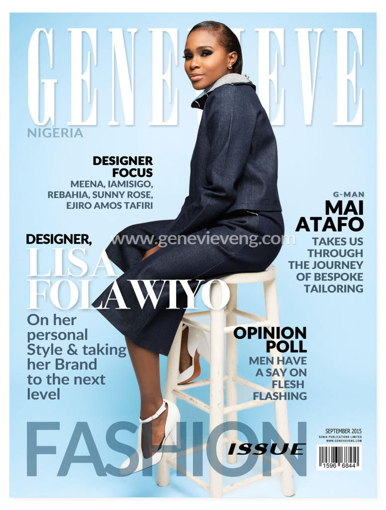 Lisa Folawiyo for Genevieve Magazine September Issue - BellaNaija - September2015