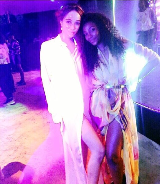 Eku Edewor & Genevieve Nnaji