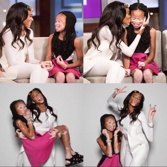 Winnie Harlow and April Star on The Real - BellaNaija - September 2015002