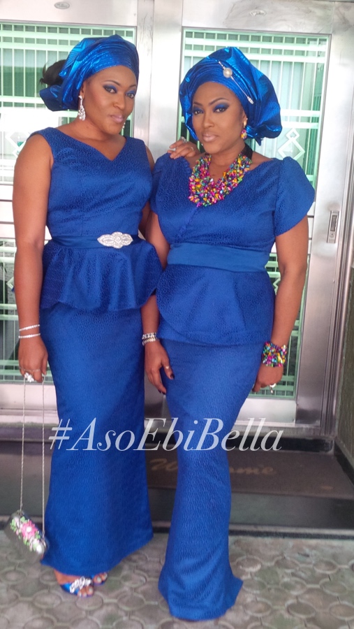 @the_abasiama & @iamkamms in @yemishoyemi, aso ebi, asoebi