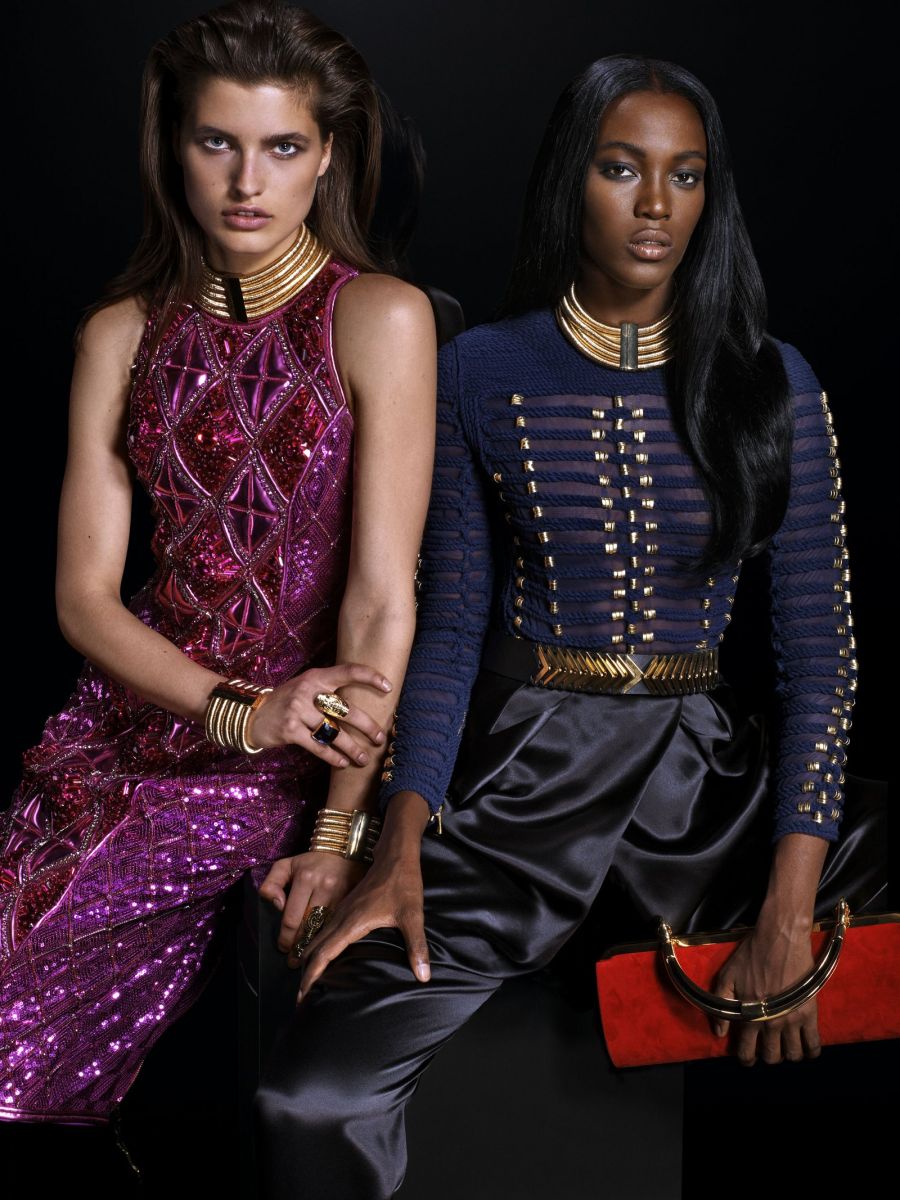 Balmain for H&M Collaboration Collection - Bellanaija - September013