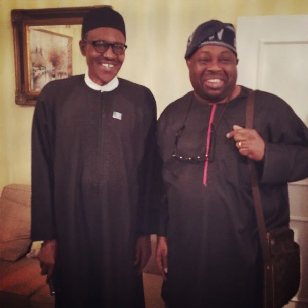 Buhari and dele momodu