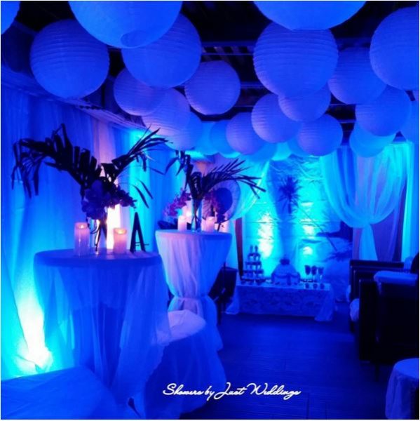 Decor by Showers by Just Weddings