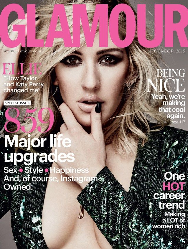 Ellie Goulding for Glamour Magazine - BellaNaija - September 2015