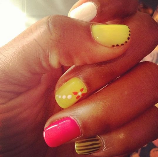 Genevieve Nnaji Nails - BellaNaija - October 20150010