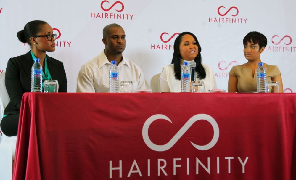 Hairfinity Team in Nigeria - Bellanaija - October001