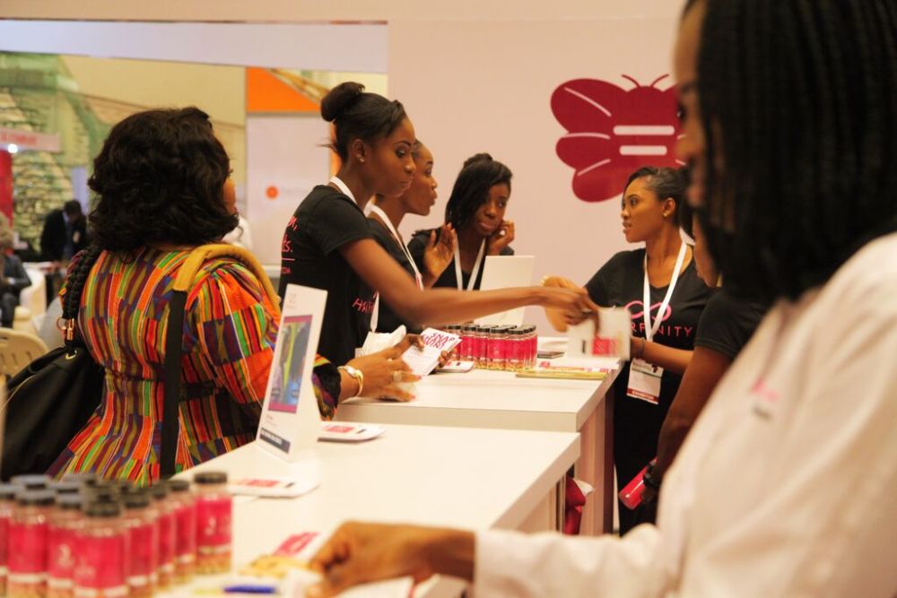 Hairfinity Team in Nigeria - Bellanaija - October010