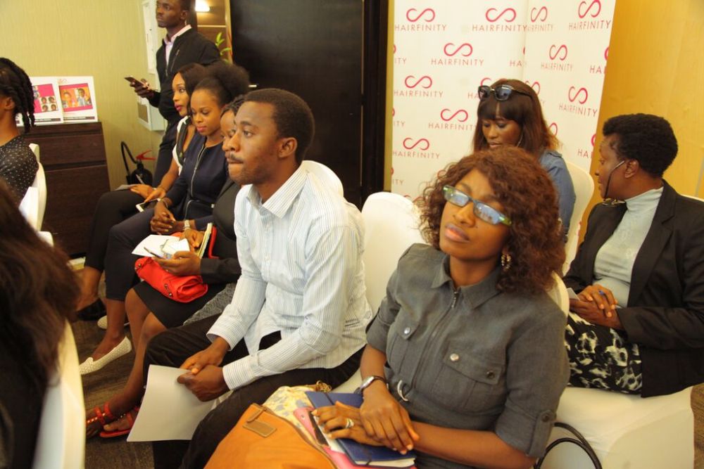 Hairfinity Team in Nigeria - Bellanaija - October011