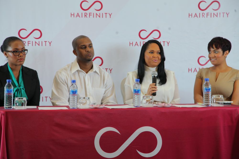 Hairfinity Team in Nigeria - Bellanaija - October014