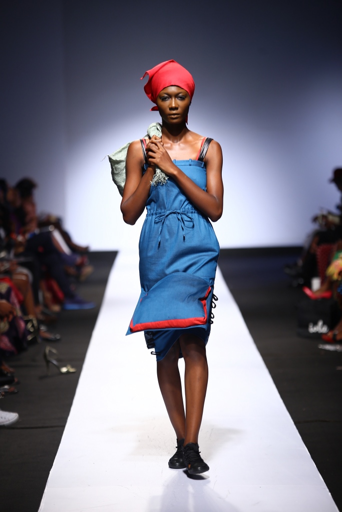 Heineken Lagos Fashion & Design Week 2015 Gozel Green Collection - BellaNaija - October 2015