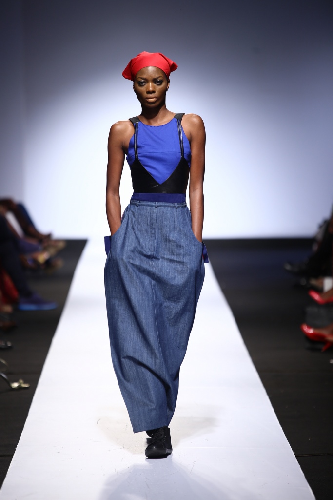 Heineken Lagos Fashion & Design Week 2015 Gozel Green Collection - BellaNaija - October 20150012