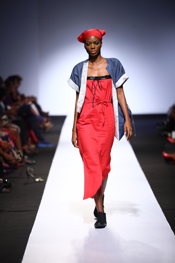 Heineken Lagos Fashion & Design Week 2015 Gozel Green Collection - BellaNaija - October 2015002