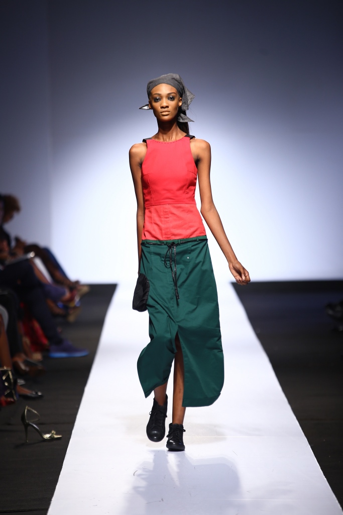 Heineken Lagos Fashion & Design Week 2015 Gozel Green Collection - BellaNaija - October 2015004