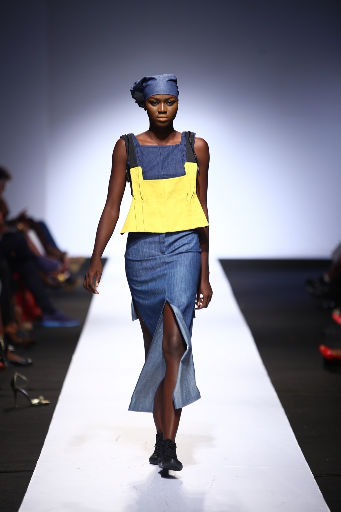 Heineken Lagos Fashion & Design Week 2015 Gozel Green Collection - BellaNaija - October 2015008