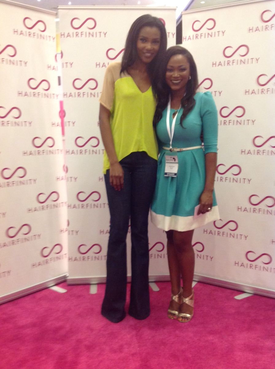 Jennifer Obiuwevbi od BellaNaija Beauty at the Beauty Africa Expo 2015 - Bellanaija - September004