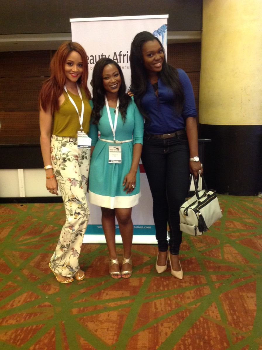 Jennifer Obiuwevbi od BellaNaija Beauty at the Beauty Africa Expo 2015 - Bellanaija - September007