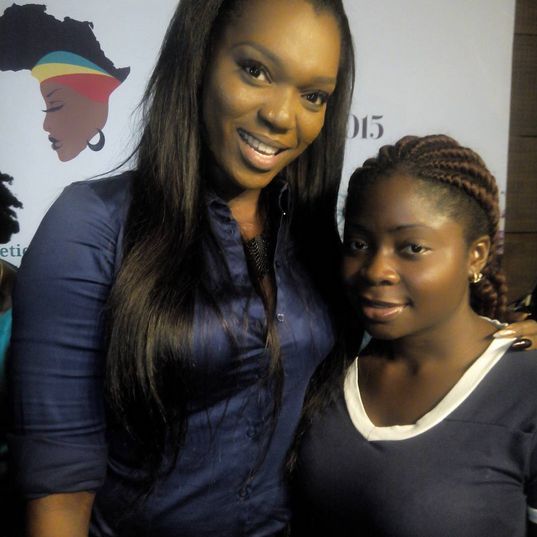 Jennifer Obiuwevbi od BellaNaija Beauty at the Beauty Africa Expo 2015 - Bellanaija - September014