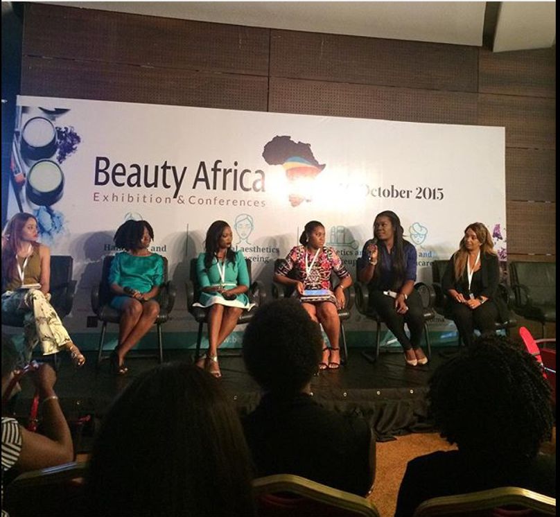 Jennifer Obiuwevbi od BellaNaija Beauty at the Beauty Africa Expo 2015 - Bellanaija - September017