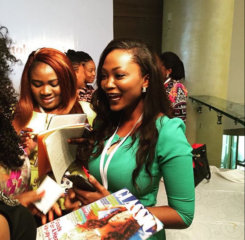 Jennifer Obiuwevbi od BellaNaija Beauty at the Beauty Africa Expo 2015 - Bellanaija - September019