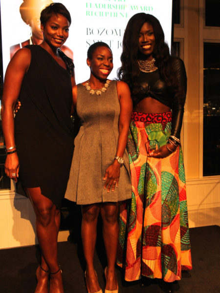 L-R Tai Beauchamp, Nana Eyeson-Akiwowo, Bozoma Saint John