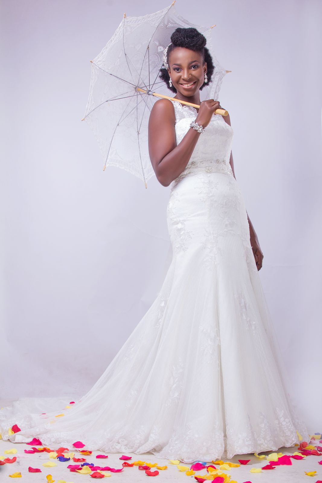 Natural Hair Bridal Inspiration Shoot by Yes! I Do Bridal - BellaNaija