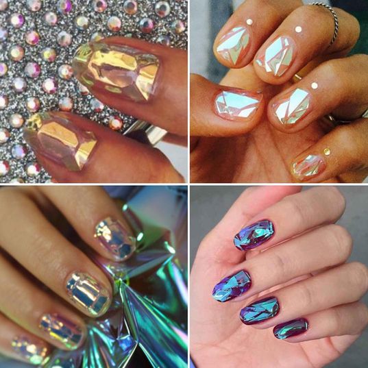 Shattered-Glass Nails - BellaNaija - October 2015001