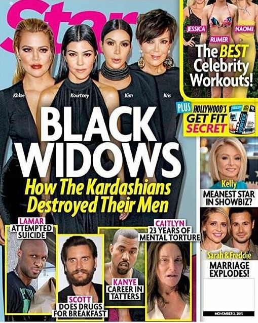 Star Magazine on the Kardashians - BellaNaija - October 2015