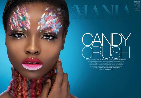 Style Mania Candy Crush Beauty Editorial - BellaNaija - October 2015