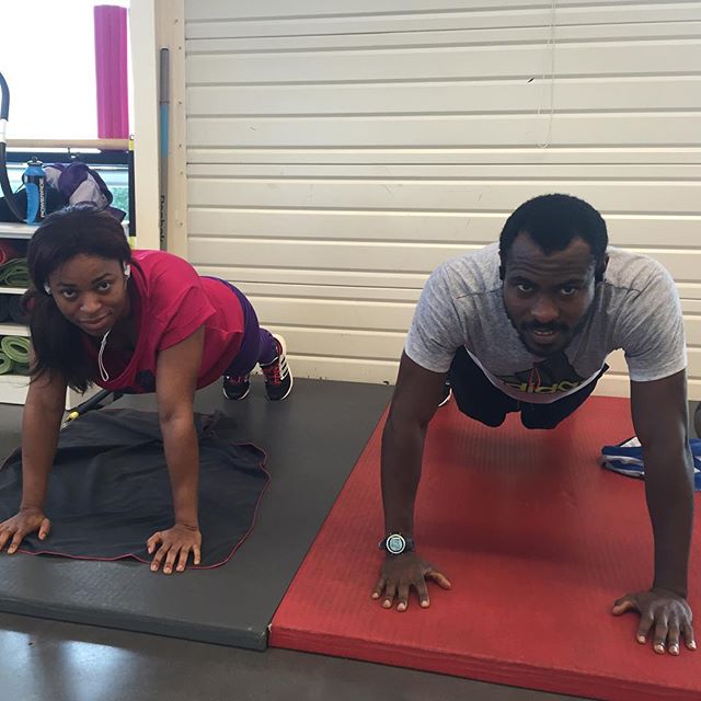 Training time with wifey.He that findeth a wife findeth a good thing and obtains favour from God.My.she got me in my hard moment