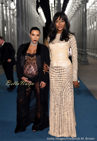 Kim Kardashian West & Naomi Campbell