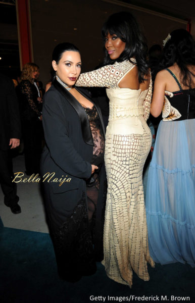 Kim Kardashian West & Naomi Campbell