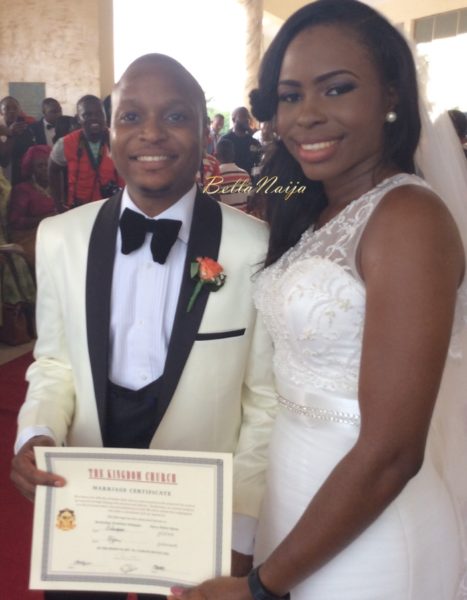 Charles "Charly Boy" Oputa's Son & his Bride