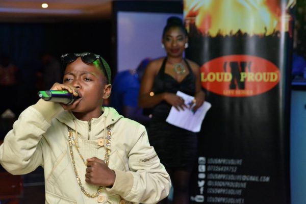 GBT Winner 'Young Star' Mubarak performs on stage