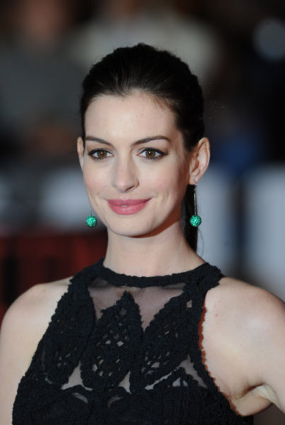 LONDON, ENGLAND - SEPTEMBER 27:  Anne Hathaway attends the UK Premiere of "The Intern" at Vue West End on September 27, 2015 in London, England.  (Photo by Stuart C. Wilson/Getty Images)