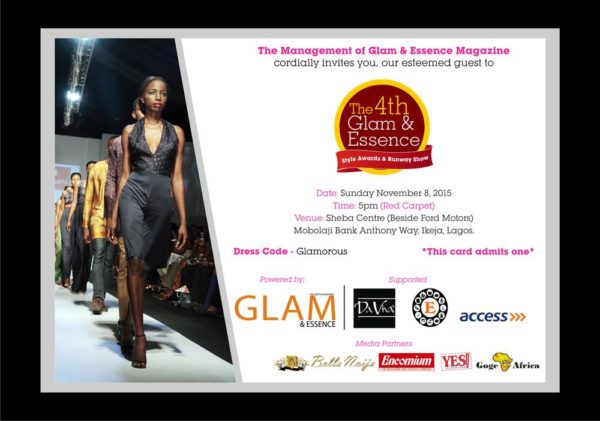 Glam & Essence Style Award 2015 IV