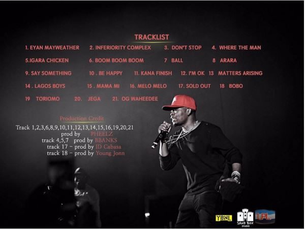 Olamide Eyanweather Album