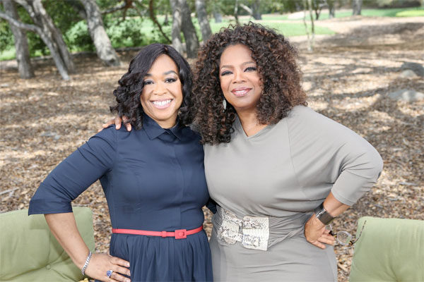 Shonda Rhimes & Oprah Winfrey