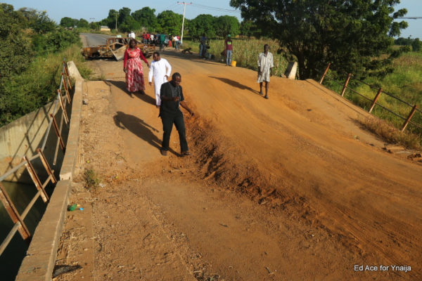 TFAA Team walking across the bridge