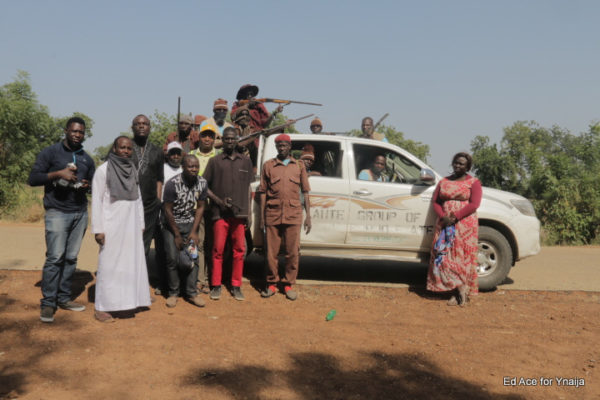 TFAA Team with the vigilante group who won the war with the soldiers