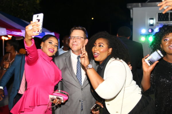 Toyin Lawani, Jon Bray and Latasha Ngwube